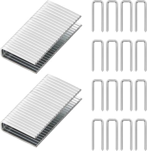 80 قطعة من المواد الغذائية من المواد الغذائية ، استبدال Staples Staples Staples Staples Hardware Att Sterware Kit Window Blind Tilt Rod Staples لإصلاح الأعمى (0.6 × 0.2 بوصة) in Saudi Arabia