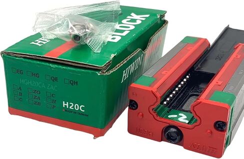 Original New HIWIN Linear Guide HGH20CA HGH20HA HGW20CC HGW20HC HGR20 Rails Carriage Bearings Slider Guideway (HGW20CC Block) in Saudi Arabia