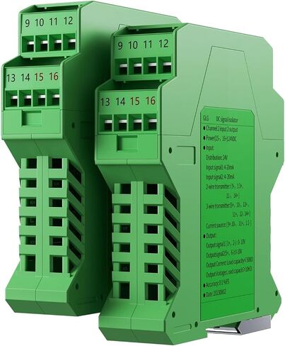 MNEXQML 1PCS 4-20MA محول الإشارة 0-10V 0-5V 1-5V عزل الإشارة التناظرية 1 في 1 OUT 2 في 2 OUT TANSTION INSTRING 2 في 2 OUT (1IN1OUT ، الإخراج 0-5V_INPUT 1-5V_DC24V) in Saudi Arabia