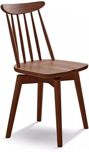 Office Chair Solid Wood Kitchen Dining Chair Swivel Book Chair Home Armless Side Chair Suitable for Home, Terrace and Restaurant Home Office Desk Chairs(B) in Saudi Arabia