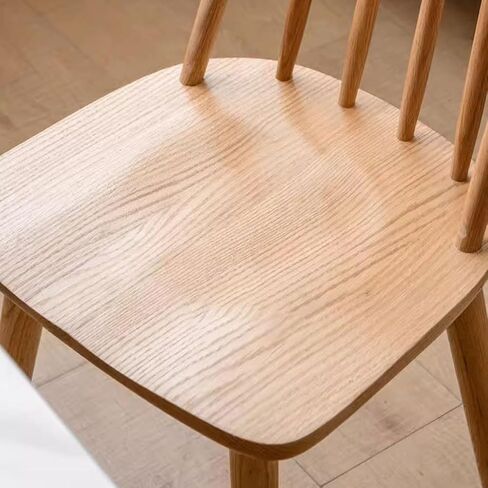Office Chair Solid Wood Kitchen Dining Chair Swivel Book Chair Home Armless Side Chair Suitable for Home, Terrace and Restaurant Home Office Desk Chairs(B) in Saudi Arabia