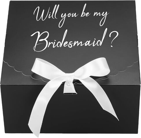 Unicopak 6 Pack 8x8x4 صناديق هدايا بيضاء مع أغطية للهدايا مربع هدايا بيضاء للهدايا للهدايا حفل زفاف عيد ميلاد مربع اقتراح in Kuwait