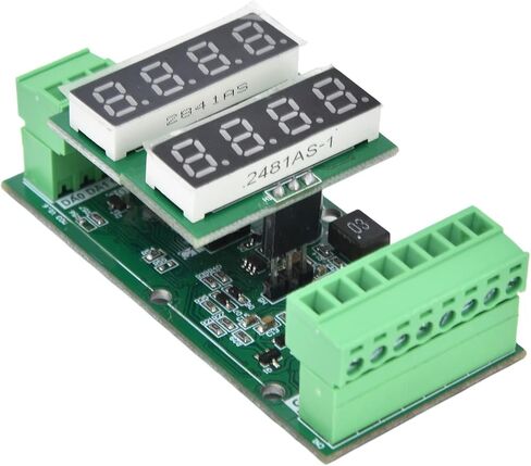 aqxreight Temperature Transmitter Module K Type TP100 Temp Acquisition Modules with Digital Display Without Base (Without Base) in Saudi Arabia