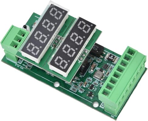 aqxreight Temperature Transmitter Module K Type TP100 Temp Acquisition Modules with Digital Display Without Base (Without Base) in Saudi Arabia
