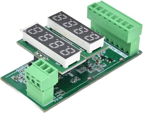 aqxreight Temperature Transmitter Module K Type TP100 Temp Acquisition Modules with Digital Display Without Base (Without Base) in Saudi Arabia
