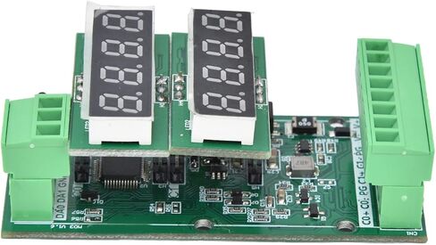 aqxreight Temperature Transmitter Module K Type TP100 Temp Acquisition Modules with Digital Display Without Base (Without Base) in Saudi Arabia
