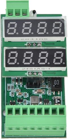 aqxreight Temperature Transmitter Module K Type TP100 Temp Acquisition Modules with Digital Display Without Base (Without Base) in Saudi Arabia