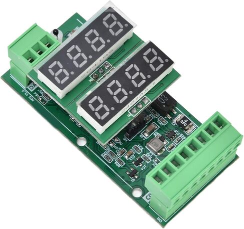 aqxreight Temperature Transmitter Module K Type TP100 Temp Acquisition Modules with Digital Display Without Base (Without Base) in Saudi Arabia