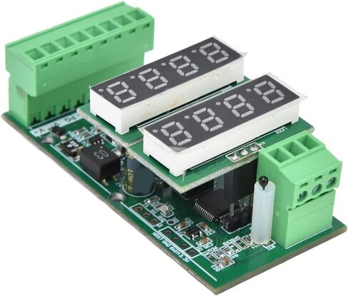 aqxreight Temperature Transmitter Module K Type TP100 Temp Acquisition Modules with Digital Display Without Base (Without Base) in Saudi Arabia