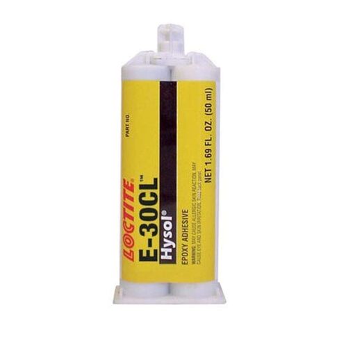 Loctite Clear E-30CL Hysol Epoxy Structural Adhesive, Glass Bonder, 50 mL, 1.69 fl. oz., Dual Sided Cartridge in Saudi Arabia