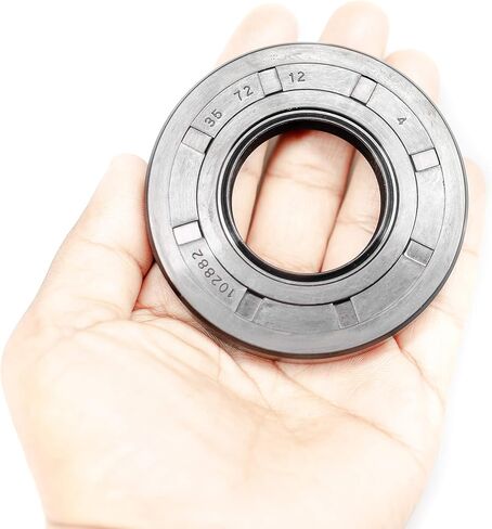 EAI OIL SEAL 35MM × 72 مم × 12 مم (2 PCS) TC شفة مزدوجة ث/الربيع. حالة معدنية مع طلاء المطاط النتريل in Saudi Arabia