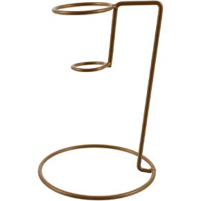 MAGICLULU Iron Ice Cream Cone Holder Stand Snow Cone Display Stand Holder for Ice Cream Waffle Serving Rack 6.05 x 4.05 Inch Gold in Kuwait
