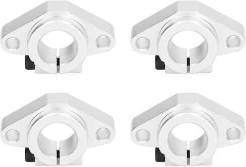 Rail Guide Support Aluminum Alloy Linear Motion Rail Shaft Bracket High Frictional Resistance Precise Rotation Smooth Motion Heavy Duty Bearing Capacity for Industrial Robots (SHF20) in Saudi Arabia