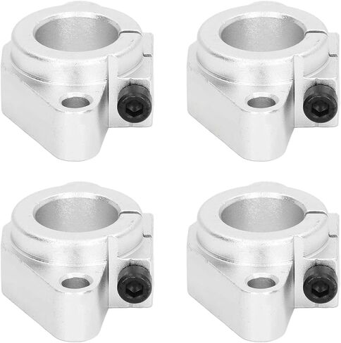 Rail Guide Support Aluminum Alloy Linear Motion Rail Shaft Bracket High Frictional Resistance Precise Rotation Smooth Motion Heavy Duty Bearing Capacity for Industrial Robots (SHF20) in Saudi Arabia