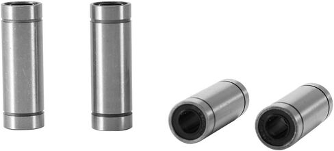 AQXREIGHT 6PCS LM8LUU محامل الحركة الخطية لـ 8 مم قضيب 3D طابعة CNC أجزاء الخطوط الخطية تحمل جلبة LM8LUU شريحة in Saudi Arabia