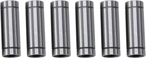 AQXREIGHT 6PCS LM8LUU محامل الحركة الخطية لـ 8 مم قضيب 3D طابعة CNC أجزاء الخطوط الخطية تحمل جلبة LM8LUU شريحة in Saudi Arabia