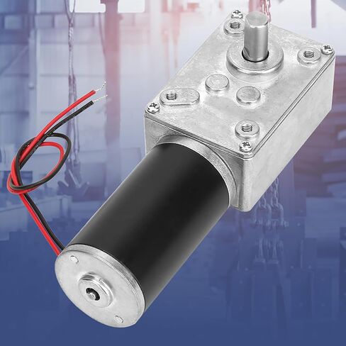12V Gear Motor, Speed Reduce Electric Motor Reversible Electric Gearbox Motor 8mm Shaft Gear Motor Motor Replacement Parts (12V,10RPM) in Saudi Arabia