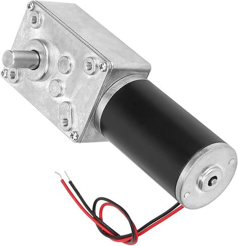12V Gear Motor, Speed Reduce Electric Motor Reversible Electric Gearbox Motor 8mm Shaft Gear Motor Motor Replacement Parts (12V,10RPM) in Saudi Arabia