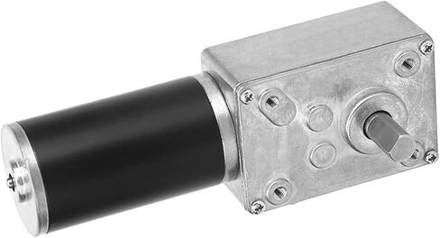12V Gear Motor, Speed Reduce Electric Motor Reversible Electric Gearbox Motor 8mm Shaft Gear Motor Motor Replacement Parts (12V,20RPM) in Saudi Arabia