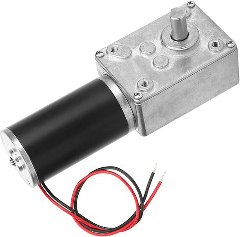 12V Gear Motor, Speed Reduce Electric Motor Reversible Electric Gearbox Motor 8mm Shaft Gear Motor Motor Replacement Parts (12V,20RPM) in Saudi Arabia