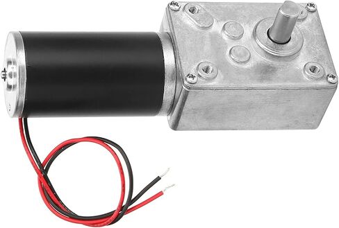 12V Gear Motor, Speed Reduce Electric Motor Reversible Electric Gearbox Motor 8mm Shaft Gear Motor Motor Replacement Parts (12V,20RPM) in Saudi Arabia