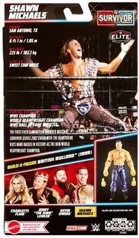 WWE Survivor Series Shawn Michaels Elite Figure in Saudi Arabia