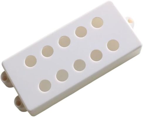 4/5/6 String Bass Guitar Pickup Covers Set Fit For MusicMan Bass (Whiet 4 String Covers (2pcs)) in Kuwait
