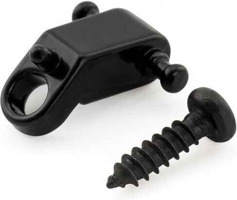 MusicLily Pro String Guides Trees Trees for Fender American Standard Style Electric Guitar ، Black (مجموعة من 2) in Kuwait