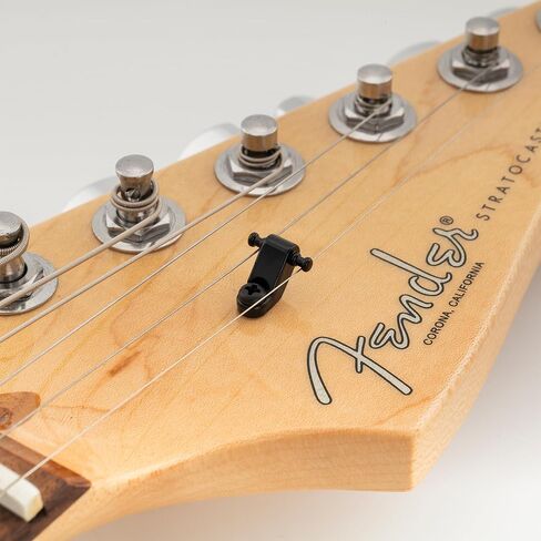 MusicLily Pro String Guides Trees Trees for Fender American Standard Style Electric Guitar ، Black (مجموعة من 2) in Kuwait
