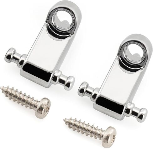 MusicLily Pro String Guides Trees Trees for Fender American Standard Style Electric Guitar ، Black (مجموعة من 2) in Kuwait