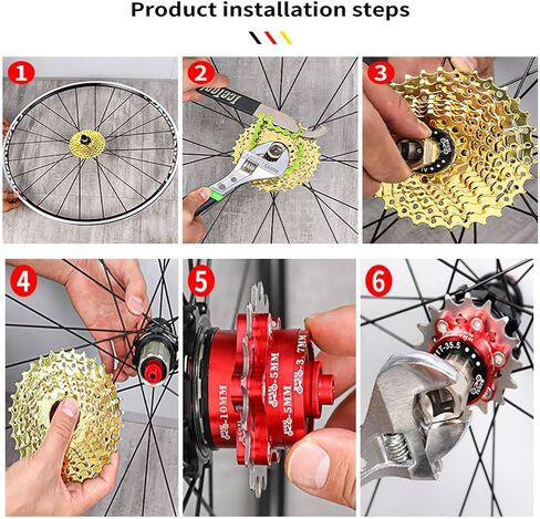Bike Single Speed Conversion Kit 12T13T/14T/15T/16T/17T/18T/19T/20T/21T/22T Bicycle Single Speed Cassette & Spacers Accessories in Saudi Arabia
