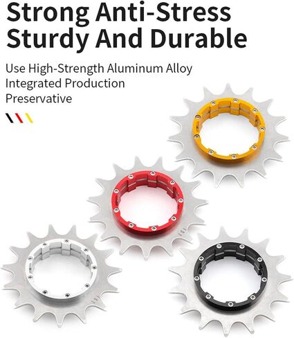 Bike Single Speed Conversion Kit 12T13T/14T/15T/16T/17T/18T/19T/20T/21T/22T Bicycle Single Speed Cassette & Spacers Accessories in Saudi Arabia