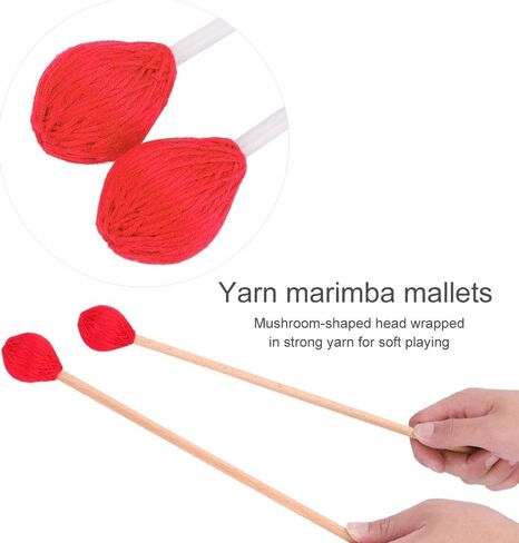 P Premium Yarn Head Marimba s مع مقابض للأداء المحسن - مثالي للاعبين المتوسطين in Saudi Arabia