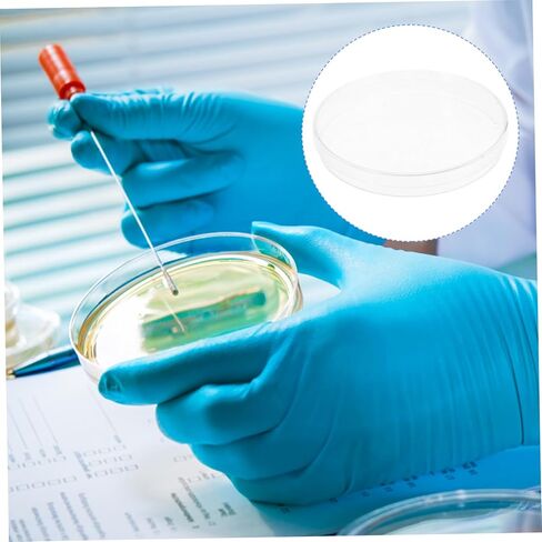 Pretyzoom 10pcs أطباق Petri ليد لألواح أجار المختبر للثقافة صواني الثقافة السطحية السطحية in Kuwait