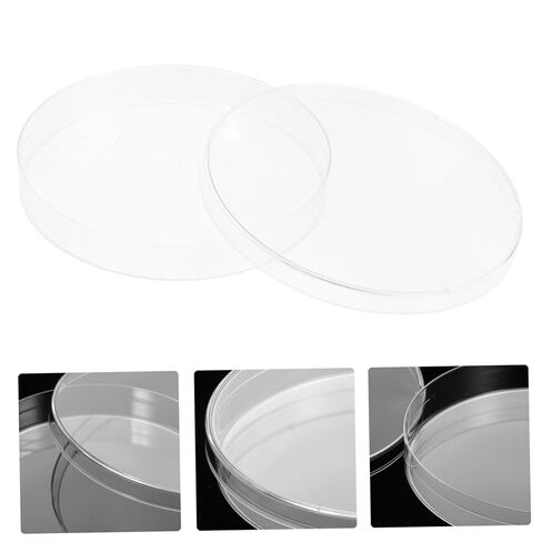 Pretyzoom 10pcs أطباق Petri ليد لألواح أجار المختبر للثقافة صواني الثقافة السطحية السطحية in Kuwait
