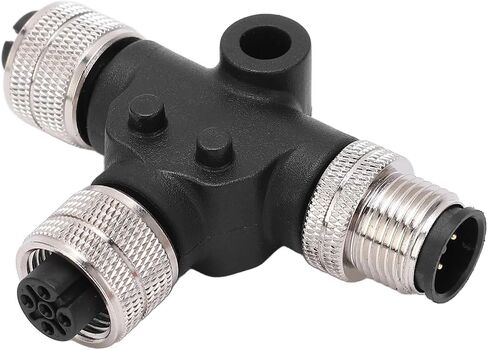 ملحقات القوارب TEE T CONNECTOR FITTING M12 THERM IP67 مقاوم للماء in Saudi Arabia
