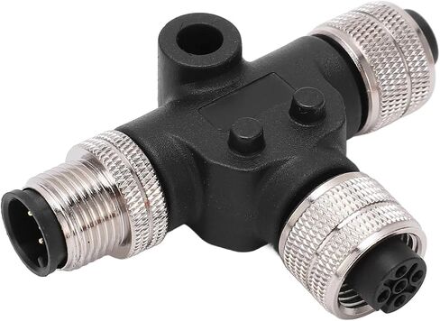 ملحقات القوارب TEE T CONNECTOR FITTING M12 THERM IP67 مقاوم للماء in Saudi Arabia