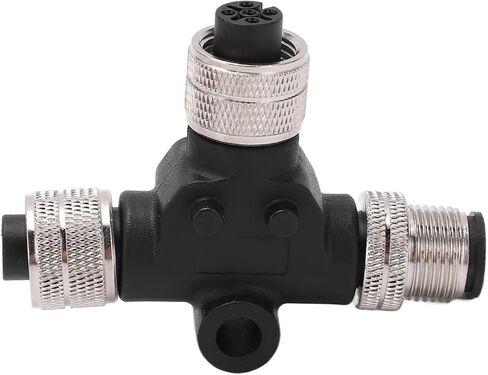 ملحقات القوارب TEE T CONNECTOR FITTING M12 THERM IP67 مقاوم للماء in Saudi Arabia