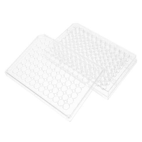GLEAVI 2 pcs Disposable Cell Culture Plate with Lid Plastic Tissue Cultivation Plate for Lab Suitable for Cell Adherence Growth in Saudi Arabia