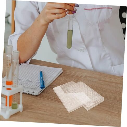 GLEAVI 2 pcs Disposable Cell Culture Plate with Lid Plastic Tissue Cultivation Plate for Lab Suitable for Cell Adherence Growth in Saudi Arabia