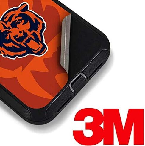 Skinit Decal Skin Compatible with OtterBox Defender iPhone XR - Officially Licensed NFL Chicago Bears Double Vision Design in Kuwait