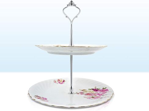 3 طبقة من الكعكة أدوات الأجهزة الدرج متطوّع ، 6 مجموعات أجهزة تجهيزات Cake Stand لقوالب حامل الكيك ، التاج الفضي ، إكسسوارات الديكور لعائلة الزفاف in Saudi Arabia