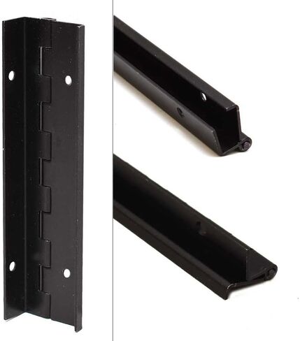 Piano Hinge | 5 1/2 x 1 3/8 Inch Black in Saudi Arabia