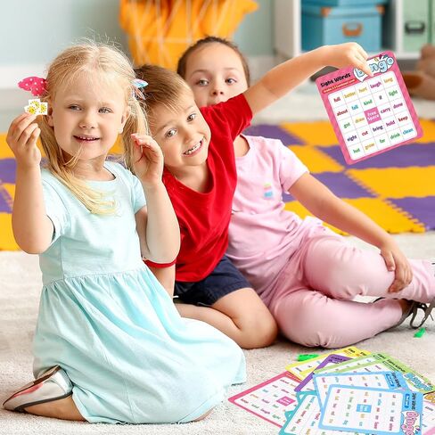 WANGING LAND SIVE WORD Bingo Game Kids Adults Dolch's & Fry's Words Lists Bingo Lists for pred K to 3rd Games Educational Games stiving stivities supplies supplies in Saudi Arabia