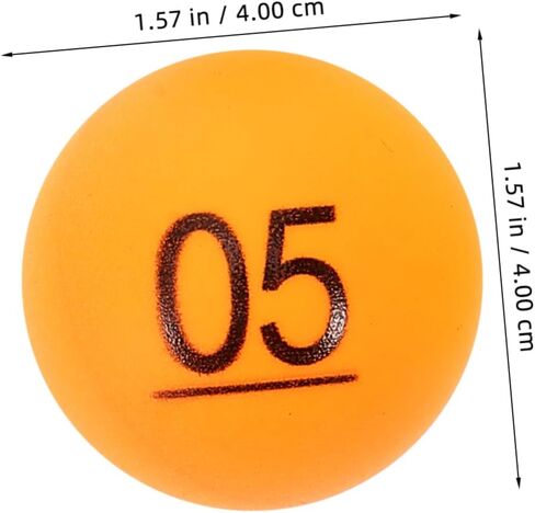 Lifkome 30PCS مرقمة كرات يانصيب كرات اليانصيب لألعاب الأنشطة الترفيهية وجوائز السحب (1-30) in Saudi Arabia