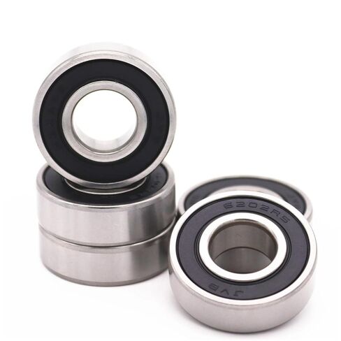 10pcs 6202-2rs اثنين من كرة المطاط الجانبية محمل 15 × 35x11 6202 2RS 6202RS in Kuwait