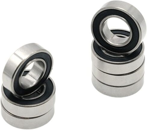 10PCS ABEC-7 628RS 8x24X8 mm Miniature Double Rubber Seal Deep Groove Ball Bearing in Saudi Arabia