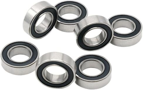 10PCS ABEC-7 628RS 8x24X8 mm Miniature Double Rubber Seal Deep Groove Ball Bearing in Saudi Arabia