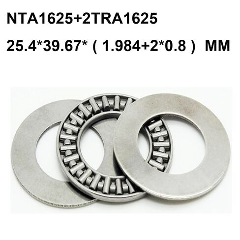 2pcs دفع أسطوانة الإبرة مع اثنين من غسالات NTA1625+2TRA1625 الحجم 25.4 * 39.67 * (1.984+2 * 0.8) mm ، tc1625 in Kuwait