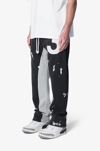 mnml Men's 3 Patch Contrast Sweatpants in Saudi Arabia